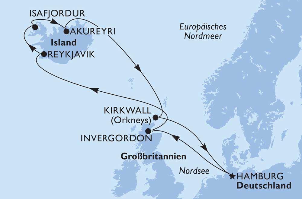 Nordische Schönheiten und Inselzauber